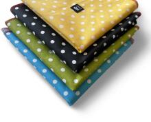 La Bebe™ Cotton Art.153193 Yellow Хлопковая подстилка с клеенкой 75x75см