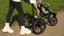 KinderKraft Helsi 2 Art.KSHELS00BLK0000 Deep Black Stroller