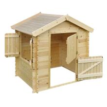 Timbela Wooden Playhouse  Art.M516-1 koka rotaļu mājiņa