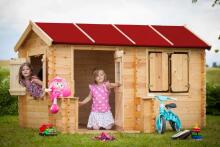 Timbela Wooden Playhouse  Art.M503 Детский деревянный домик для сада