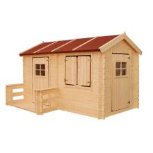 Timbela Wooden Playhouse  Art.M503 Детский деревянный домик для сада