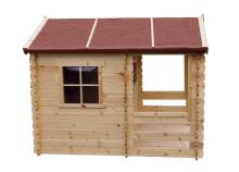Timbela Wooden Playhouse  Art.M501A Детский деревянный домик для сада