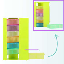 Ikonka Art.KX4765 Weekly pill organizer container stand