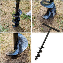 Ikonka Art.KX4659 Garden spiral hand drill 60x10cm
