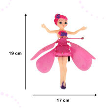 Ikonka Art.KX4653 USB hand controlled flying fairy doll