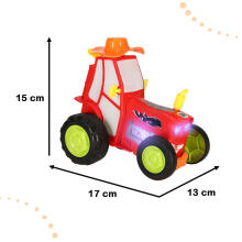 Ikonka Art.KX4614 Traktors RC traktors lec dejas