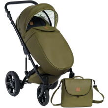 Dada Prams Max 500 Art.153413 Olive  Bērnu rati (ratiņi)- mūsdienīgi /daudzfunkcionāli  2 vienā
