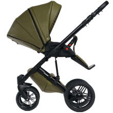Dada Prams Max 500 Art.153413 Olive  Bērnu rati (ratiņi)- mūsdienīgi /daudzfunkcionāli  2 vienā