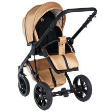 Dada Prams Max 500 Art.153420 Golden Rose Bērnu rati (ratiņi)- mūsdienīgi /daudzfunkcionāli  2 vienā