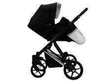 Dada Prams Apus Chic Art.153427 Silver  Bērnu universālie ratiņi (rati) 2 vienā