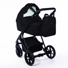 Dada Prams Nexus Ecoleather Art.153439 Black  Детская универсальная коляска 2 в 1
