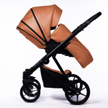 Dada Prams Nexus Ecoleather Art.153440 Camel Bērnu universālie ratiņi (rati)  2 vienā