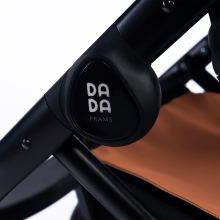 Dada Prams Nexus Ecoleather Art.153440 Camel Bērnu universālie ratiņi (rati)  2 vienā