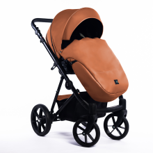 Dada Prams Nexus Ecoleather Art.153440 Camel Bērnu universālie ratiņi (rati)  2 vienā
