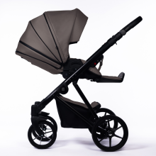 Dada Prams Nexus Ecoleather Art.153441 Cappucino Bērnu universālie ratiņi (rati)  2 vienā