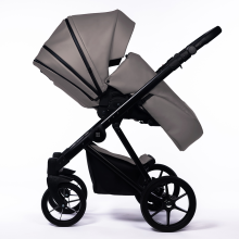 Dada Prams Nexus Ecoleather Art.153442 Dark Grey  Детская универсальная коляска 2 в 1