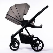 Dada Prams Nexus Ecoleather Art.153442 Dark Grey Bērnu universālie ratiņi (rati)  2 vienā
