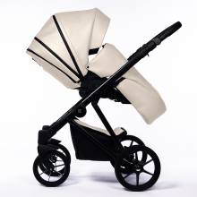 Dada Prams Nexus Ecoleather Art.153444 Vanilia Bērnu universālie ratiņi (rati)  2 vienā