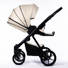 Dada Prams Nexus Ecoleather Art.153444 Vanilia Bērnu universālie ratiņi (rati)  2 vienā