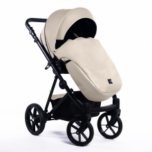 Dada Prams Nexus Ecoleather Art.153444 Vanilia Bērnu universālie ratiņi (rati)  2 vienā