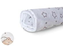 La bebe™ Art.153476 Пелёнка из натурального хлопка [ситцевая] 75х75 см