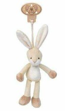 Teddykompaniet Rabbit Art.12672 Piekarināmā  rotaļlieta bērnu ratiņos/gultiņai