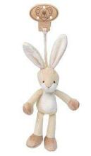 Teddykompaniet Rabbit Art.12672 Подвесная  игрушка на  коляску/кроватку