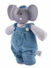 Tikiri Elephant  Art.236869  Высококачественная мягкая, плюшевая  игрушка с головой из натурального каучука