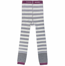 Weri Spezials Bērnu Leggingi Lavender Stripes ART.WERI-0006 Augstas kvalitātes bērnu kokvilnas legingi meitenēm ar jauku dizainu