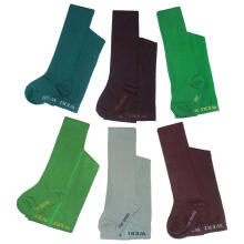 Weri Spezials Vienkrāsainie Bērnu Zeķubikses Monochrome Dark Green ART.SW-0531 Augstas kvalitātes bērnu kokvilnas Zeķubikses dažadas stilīgas krāsas