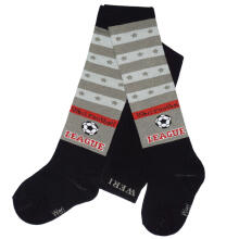 Weri Spezials Bērnu Zeķubikses Football League Black and Olive ART.SW-1667 Augstas kvalitātes bērnu kokvilnas Zeķubikses zēniem