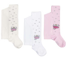 Weri Spezials Детские колготки Star Fairy Rose ART.WERI-6016 Высококачественные детские хлопковые колготки для девочек с милым дизайном