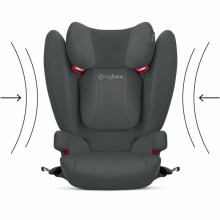 Cybex Solution B-Fix Volcano Black bērnu autokrēsls (15-36kg)