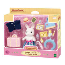 Sylvanian Families Mommy Snow Bunny Travel Playset Art. 5641