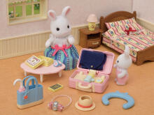 Sylvanian Families Mommy Snow Bunny Travel Playset Art. 5641