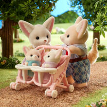 Sylvanian Families Семья лисичек фенеков Art.5696