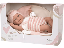 Arias Baby Doll Art.AR60750 Pink Кукла-пупс с одеялом, 35см