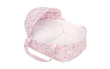 Arias ELEGANCE Art.AR50695 Small Twin Newborn Baby Dolls With Carrycot, 26cm