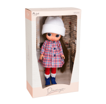 „Arias Doll Dunya“ art. AR60652 Šiuolaikinė lėlė su šilko plaukais, 38 cm