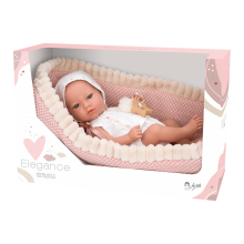 Arias Baby Doll Art.AR60680 Кукла c розовой краваткой, 38 см