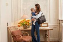Storksak Elizabeth Leather Bag Art.141830 Black