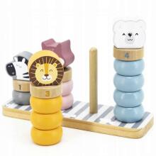 PolarB Stacking Blocks Art.255617 Koka klucīši