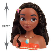 DISNEY PRINCESS Moana (Vaiana) frizūru veidošanas galva