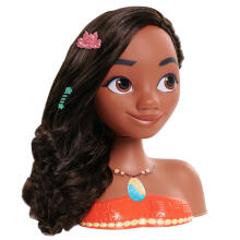 DISNEY PRINCESS Moana (Vaiana) frizūru veidošanas galva