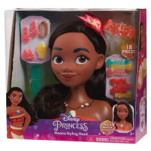 DISNEY PRINCESS Moana (Vaiana) frizūru veidošanas galva