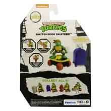 "TMNT fig?ra ar skritu?d?li ""Switch Kick Skaters"", sortiments, 71052"