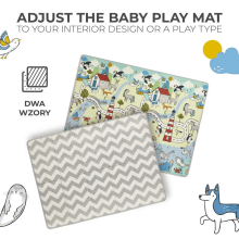 Kinderkraft XPE Matty 2 Art.KPMATT200000000  Divpusējs spēļu paklājs