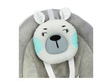 Momi Liss Swing Bear Art.BULE00015 Turquoise  Переносные вибрирующие детские качели