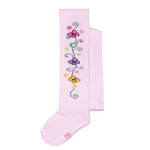 Weri Spezials Детские колготки Sprig Light Pink ART.WERI-0241 Высококачественные детские хлопковые колготки для девочек