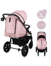 MoMI MIYA Art.WOSP00031 Pink Bērnu pastaigu rati